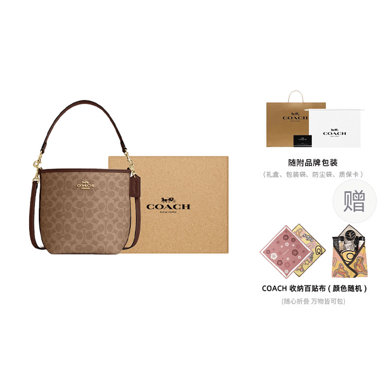 Сумка женская Coach City 17 Old Flower Full Print - Boxette Shop